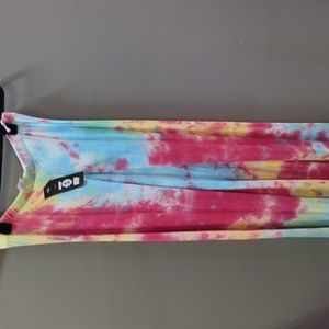 Strapless  Rainbow Romper